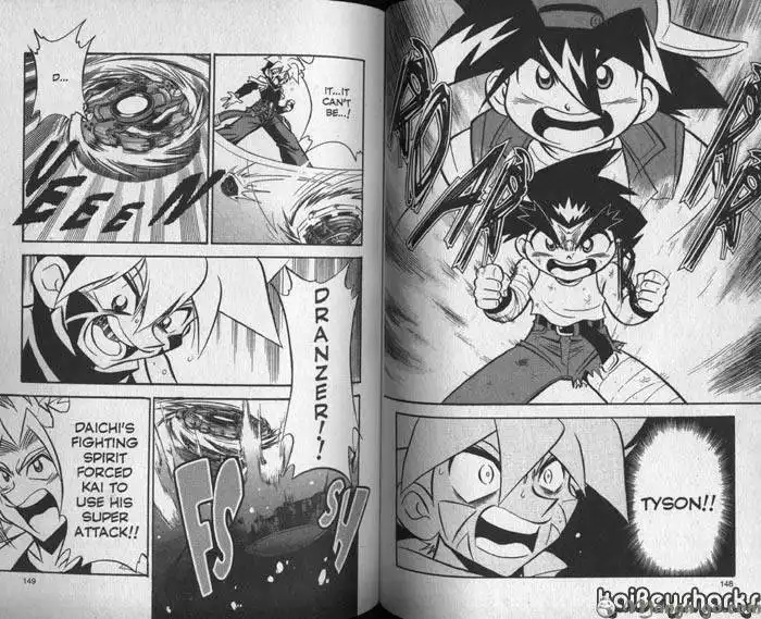 Bakuden Shoot Beyblade Chapter 10.4 11